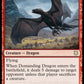 (120) Magic The Gathering Commander: Adventures in the Forgotten Realms Single: Demanding Dragon  Rare