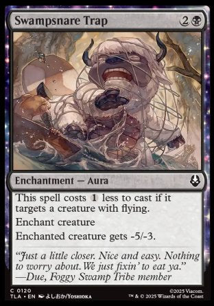 (120) Magic The Gathering Magic: The Gathering | Avatar: The Last Airbender Single: Swampsnare Trap Holo Common