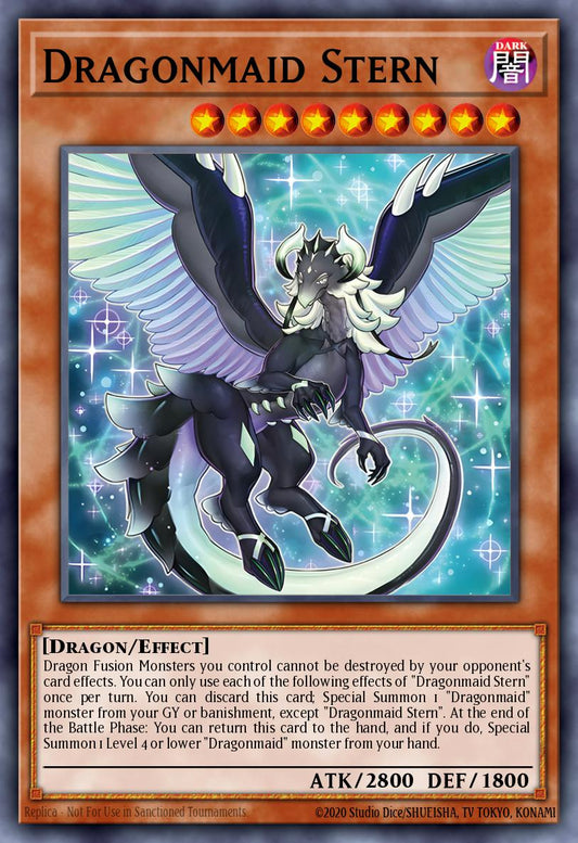 (048) YuGiOh TCG BLMM: Battles of Legend: Monster Mayhem Single: Dragonmaid Cehrmba  Ultra Rare