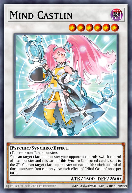 (149) YuGiOh TCG MP24: 25th Anniversary Tin: Dueling Mirrors Single: Mind Castlin  Secret Rare