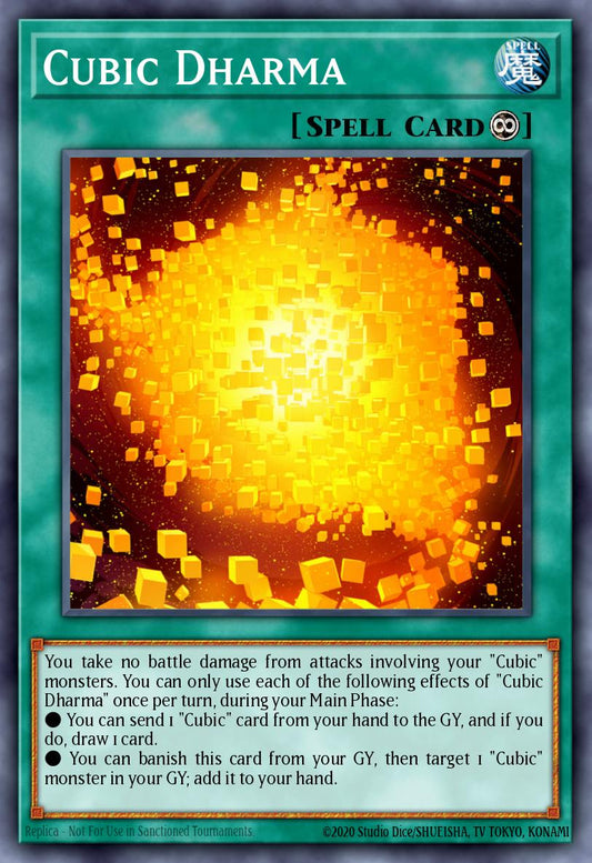 (050) YuGiOh TCG DUOV: Duel Overload Single: Cubic Dharma  Ultra Rare