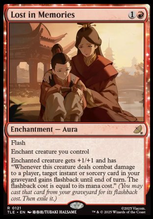 (121) Magic The Gathering Magic: The Gathering | Avatar: The Last Airbender: Eternal Single: Lost in Memories (V.1) Holo Rare