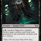 (121) Magic The Gathering Duskmourn: House of Horror Single: Valgavoth's Faithful Holo Uncommon