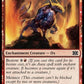 (121) Magic The Gathering Double Masters 2022 Single: Purphoros's Emissary Holo Common