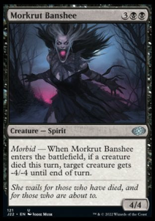 (121) Magic The Gathering Jumpstart 2022 Single: Morkrut Banshee  Uncommon