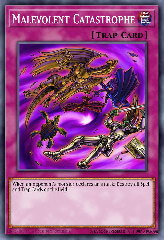 (136) YuGiOh TCG LCJW: Legendary Collection 4: Mega Pack Single: Malevolent Catastrophe  Common