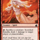 (122) Magic The Gathering Ravnica Remastered Single: Scorched Rusalka  Holo Common