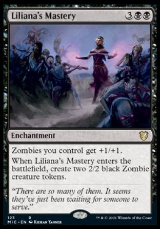 (122) Magic The Gathering Commander: Innistrad: Midnight Hunt Single: Liliana's Devotee  Uncommon