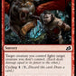 (122/274) Magic The Gathering Ikoria: Lair of Behemoths Single: Go for Blood Holo Common