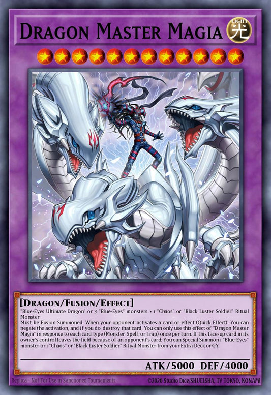 (118) YuGiOh TCG BLTR: Battles of Legend: Terminal Revenge Single: Dragon Master Magia  Quarter Century Secret Rare