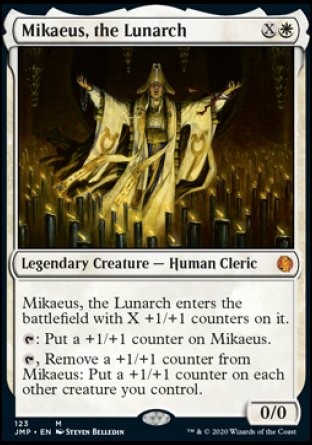 (123) Magic The Gathering Jumpstart Single: Mikaeus, the Lunarch  Mythic