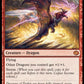 (123) Magic The Gathering Tarkir: Dragonstorm: Promos Single: Stormscale Scion (V.2)  Holo Mythic