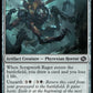 (123) Magic The Gathering The Brothers' War Single: Scrapwork Rager Holo Common