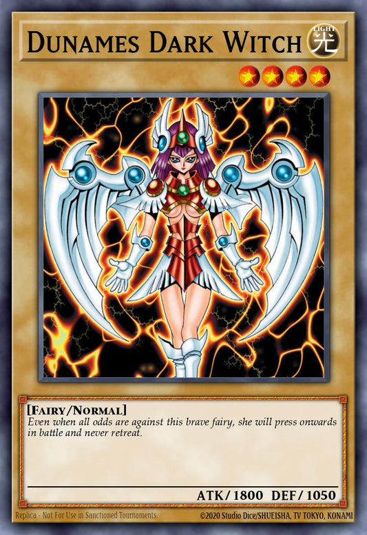 (084) YuGiOh TCG LCJW: Legendary Collection 4: Mega Pack Single: Dunames Dark Witch  Ultra Rare