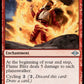 (124) Magic The Gathering Modern Horizons 2 Single: Flame Blitz Holo Uncommon