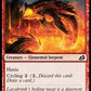 (124/274) Magic The Gathering Ikoria: Lair of Behemoths Single: Lava Serpent  Common