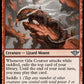 (124) Magic The Gathering Outlaws of Thunder Junction Single: Gila Courser  Holo Uncommon