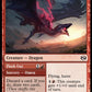 (124) Magic The Gathering Tarkir: Dragonstorm Single: Stormshriek Feral // Flush Out  Common