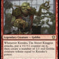 (124) Magic The Gathering Commander: Dominaria United Single: Krenko, Tin Street Kingpin  Rare