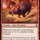 (124) Magic The Gathering Magic: The Gathering | Avatar: The Last Airbender Single: Boar-q-pine Holo Common