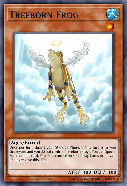 (161) YuGiOh TCG RA03: Quarter Century Bonanza Single: Treeborn Frog (V.1 - Platinum Secret Rare)  Platinum Secret Rare