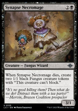 (125) Magic The Gathering The Lost Caverns of Ixalan Single: Synapse Necromage  Uncommon