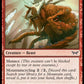 (125) Magic The Gathering Duskmourn: House of Horror Single: Bedhead Beastie Holo Common