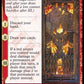 (123) Magic The Gathering The List Single: The Flame of Keld  Uncommon