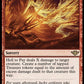 (126) Magic The Gathering Outlaws of Thunder Junction Single: Hell to Pay  Rare