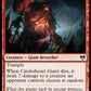 (126/285) Magic The Gathering Kaldheim Single: Cinderheart Giant Holo Common