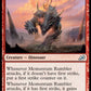 (126/274) Magic The Gathering Ikoria: Lair of Behemoths Single: Momentum Rumbler Holo Uncommon