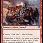 (127/285) Magic The Gathering Kaldheim Single: Craven Hulk Holo Common