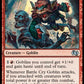 (127) Magic The Gathering Foundations Jumpstart Single: Battle Cry Goblin  Uncommon