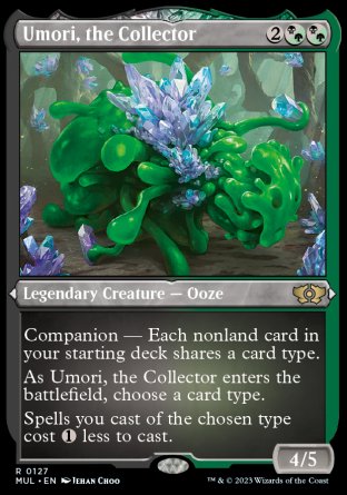 (127) Magic The Gathering Multiverse Legends Single: Umori, the Collector (V.2) Holo Rare