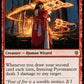 (128/269) Magic The Gathering Throne of Eldraine Single: Irencrag Pyromancer Holo Rare