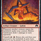 (128) Magic The Gathering Modern Horizons 3 Single: Molten Gatekeeper  Holo Common