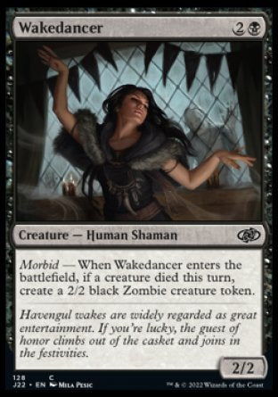 (128) Magic The Gathering Jumpstart 2022 Single: Wakedancer  Common