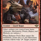 (128) Magic The Gathering Outlaws of Thunder Junction Single: Hellspur Posse Boss  Holo Rare