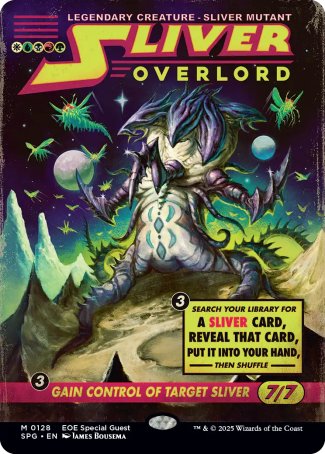 (128) Magic The Gathering Special Guests Single: Sliver Overlord  Mythic