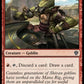 (128) Magic The Gathering Dominaria United Single: Goblin Picker  Common