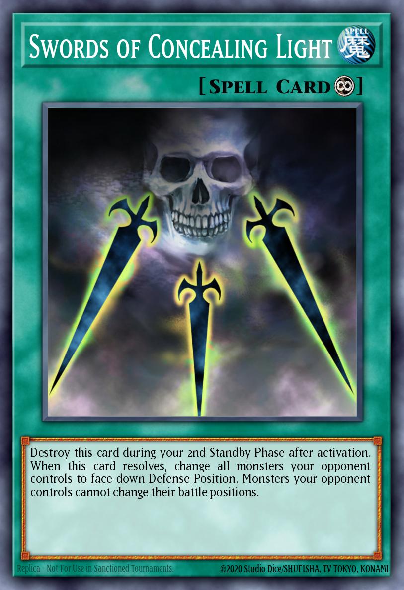 (281) YuGiOh TCG LCYW: Legendary Collection 3: Mega Pack Single: Swords of Concealing Light  Ultra Rare