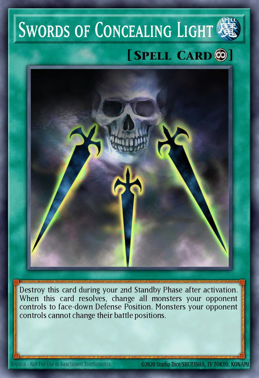 (281) YuGiOh TCG LCYW: Legendary Collection 3: Mega Pack Single: Swords of Concealing Light  Ultra Rare