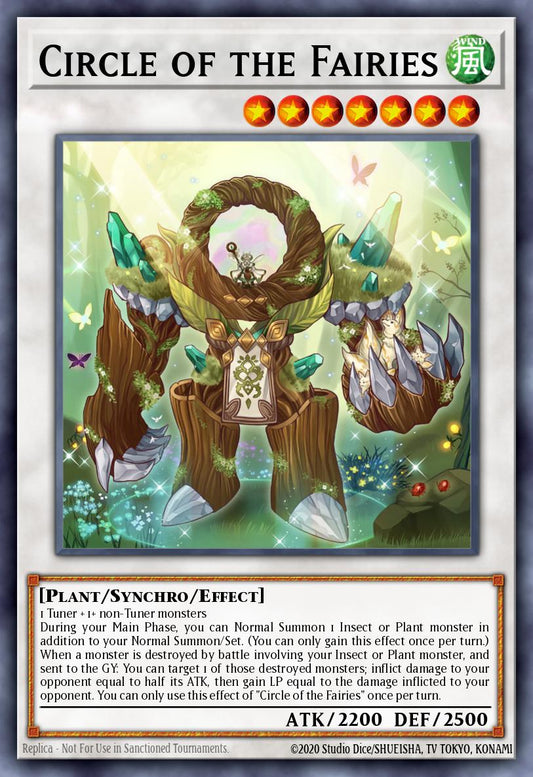 (319) YuGiOh TCG MP24: 25th Anniversary Tin: Dueling Mirrors Single: Circle of the Fairies  Common