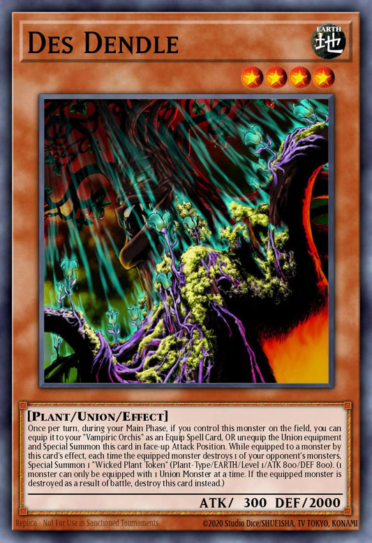 (015) YuGiOh TCG MFC: Magician's Force Single: Des Dendle  Common