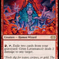 (129/332) Magic The Gathering Double Masters Single: Grim Lavamancer  Rare
