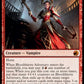 (129) Magic The Gathering Innistrad: Midnight Hunt Single: Bloodthirsty Adversary  Mythic