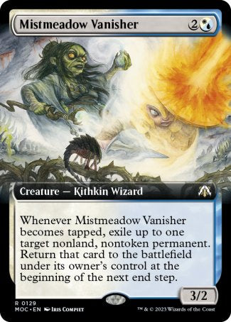 (129) Magic The Gathering Commander: March of the Machine: Extras Single: Mistmeadow Vanisher  Rare