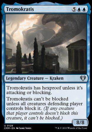 (129) Magic The Gathering Commander Masters Single: Tromokratis  Uncommon
