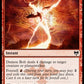 (129/285) Magic The Gathering Kaldheim Single: Demon Bolt Holo Common