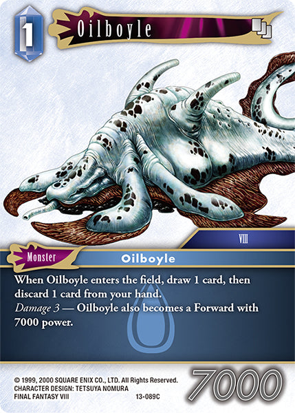 (089) Final Fantasy TCG Opus XIII: Crystal Radiance Single: Oilboyle (13-089) Holo Common
